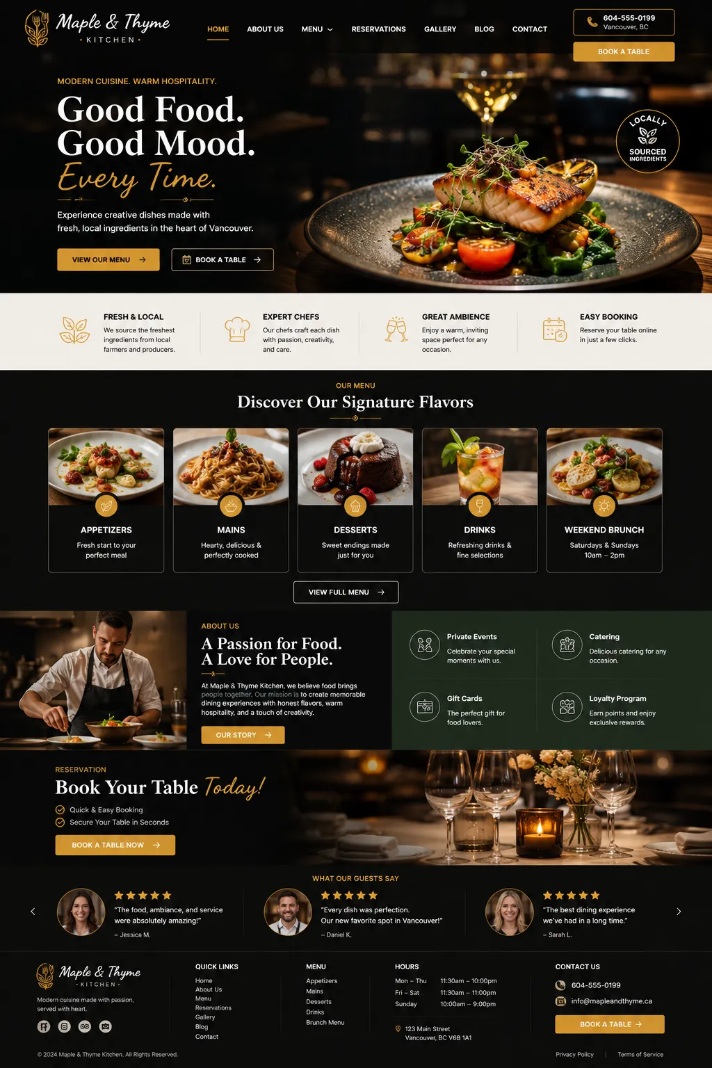 Maple & Thyme Kitchen