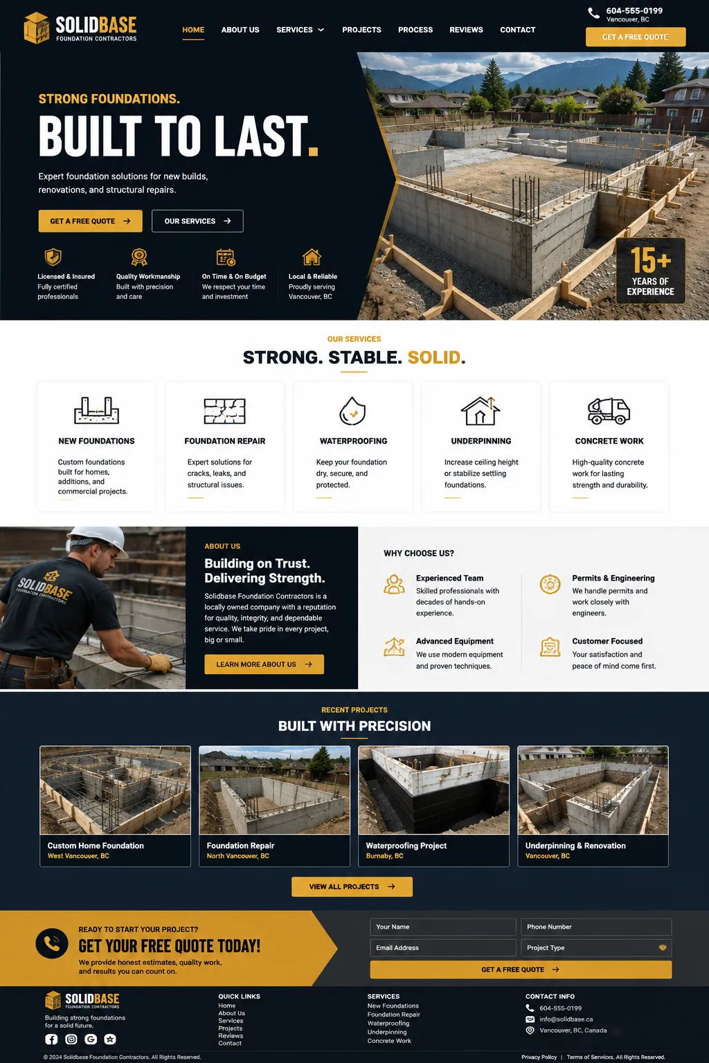 Solidbase Construction