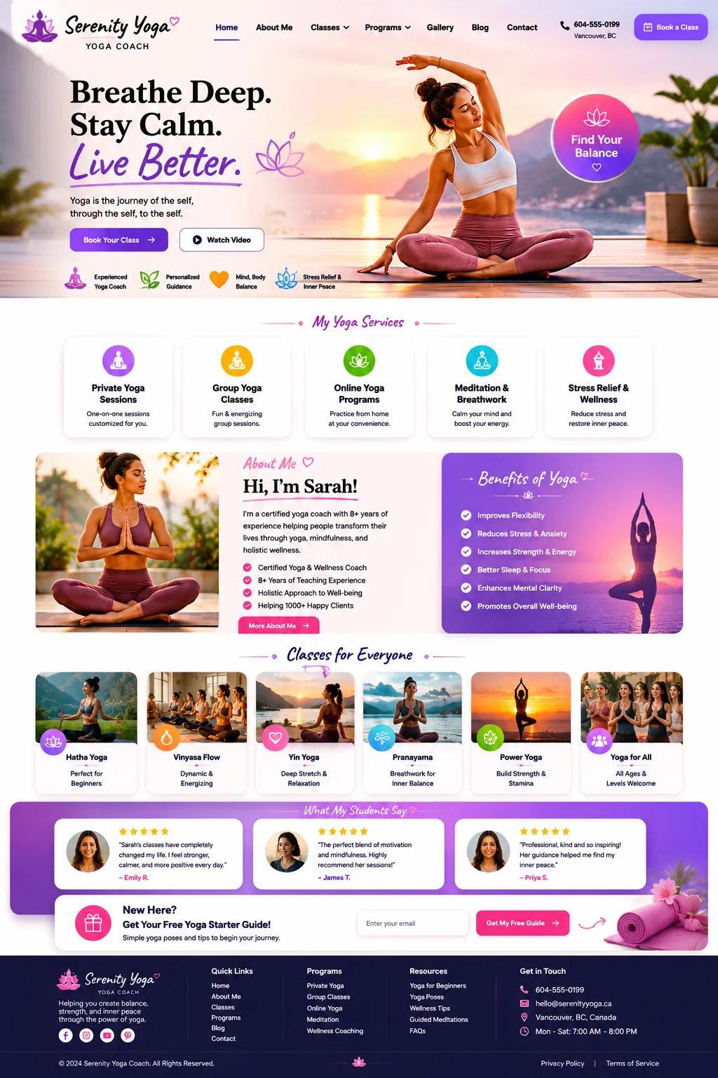 Serenity Yoga Studio