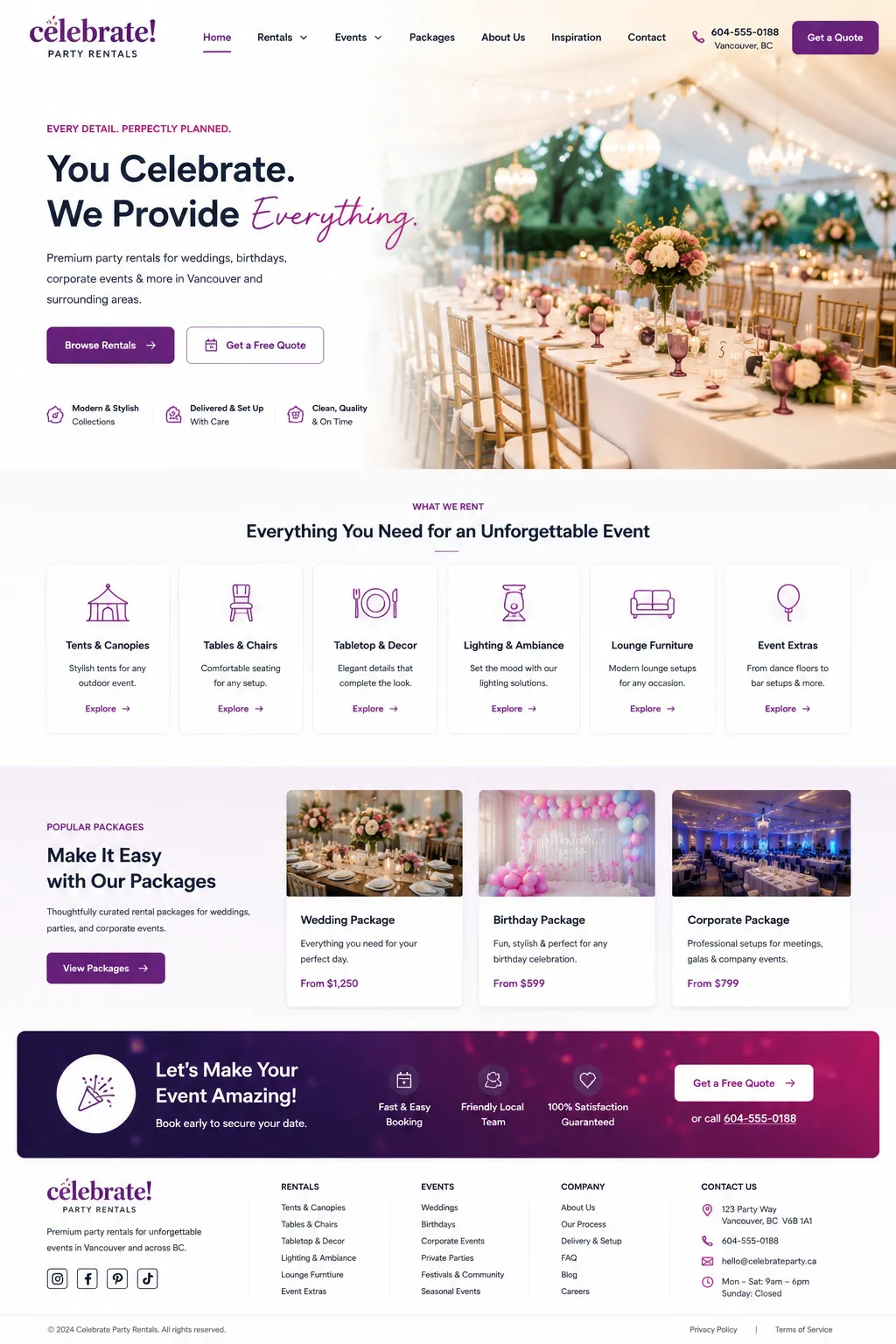Celebrate Event Rentals